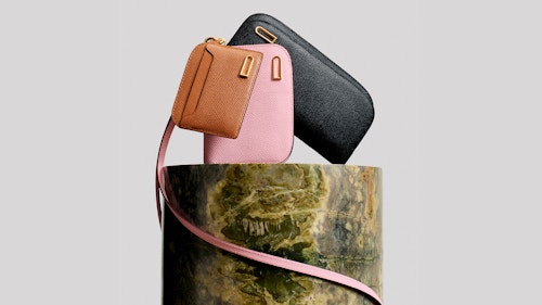 DELVAUX 2021-22FW Calfskin Plain Leather Handbags