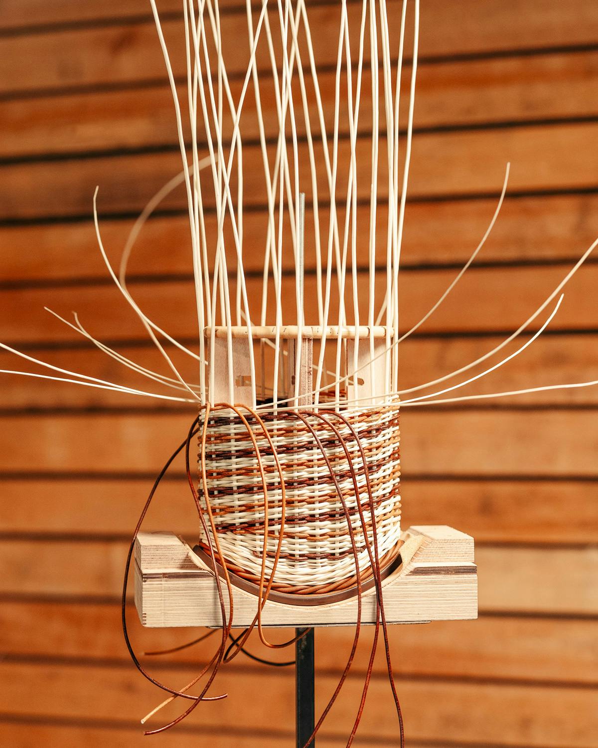 小物 masa From wicker to Pin Mini Bucket osier | Delvaux