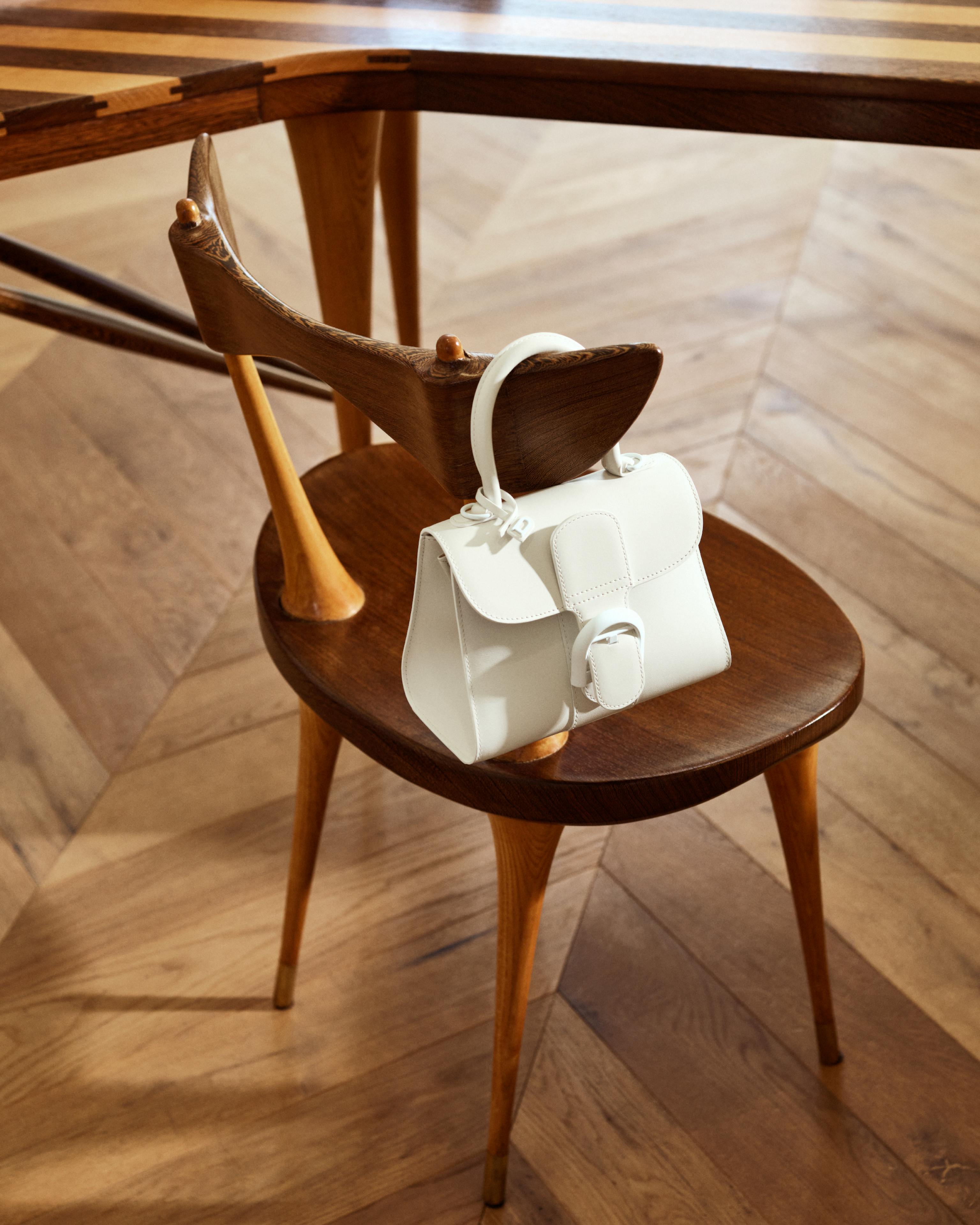 SS25 DELVAUX SUMMER CONTENT Brillant Mini Box Calf Ivory 4 X5