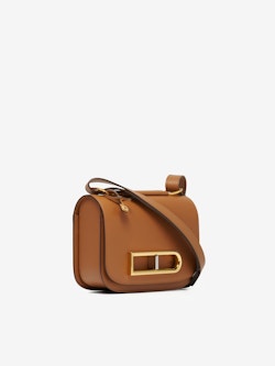 Tempête leather handbag Delvaux Gold in Leather - 31053858