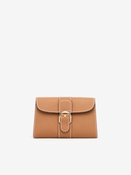 Leather wallet Delvaux Camel in Leather - 37302476