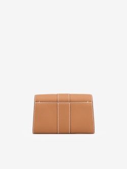 Brillant Compact Wallet in Box Calf - Bloom - Medium Size - Maison Delvaux