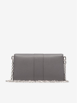Brillant Long Wallet Chain in Rodeo Calf - Stone - Large Size - Maison Delvaux