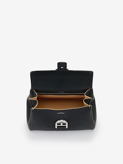 Delvaux Black Brillant mm Handle Bag