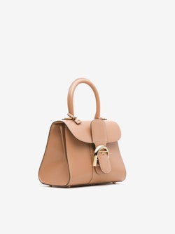 Delvaux Mini Brillant - Brown Handle Bags, Handbags - DVX22563