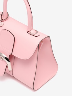 Delvaux Box Calf Brillant Mini Handle Bag –