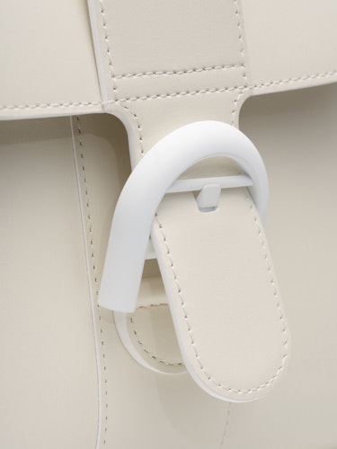 Delvaux White Small Lingot Bag