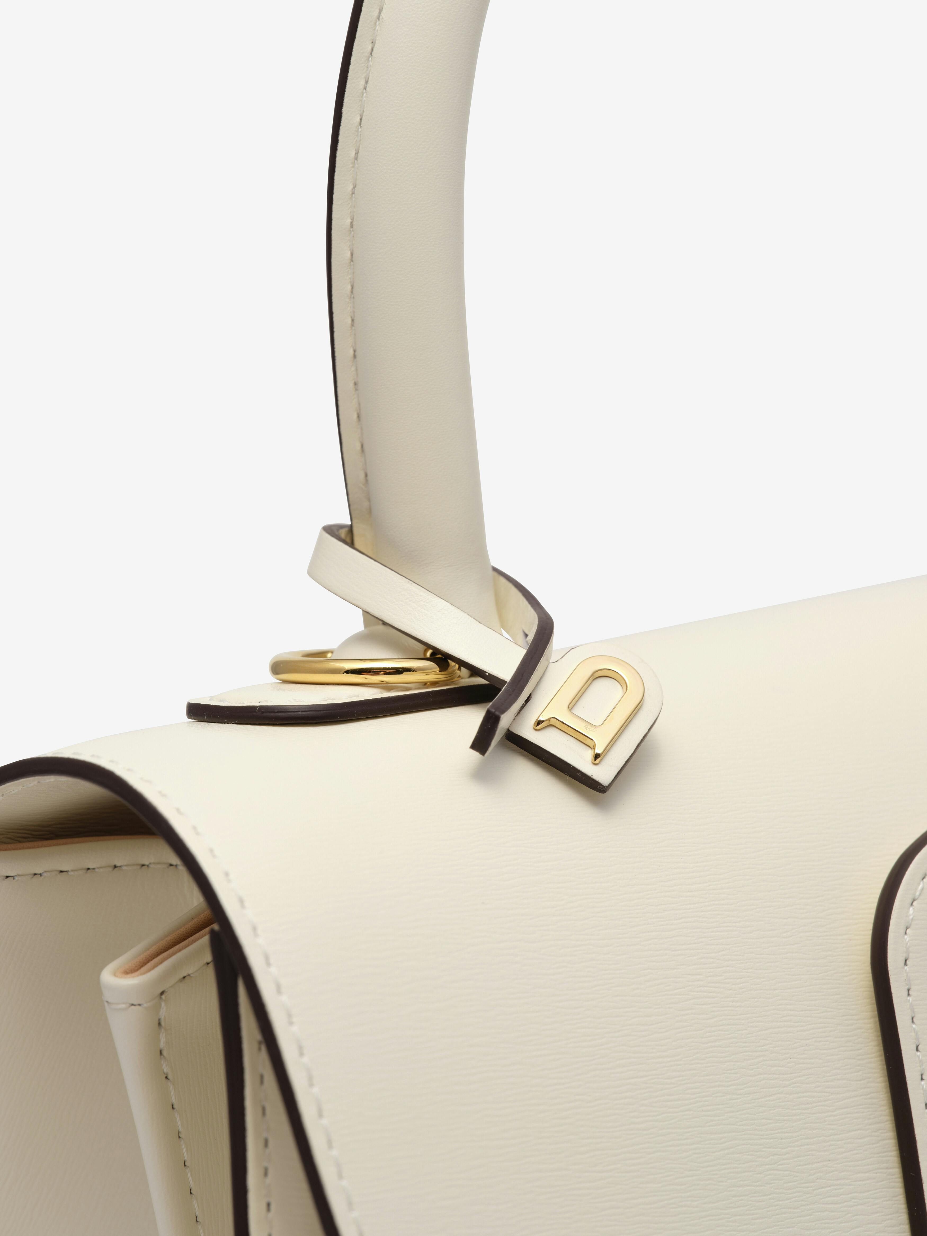 DELVAUX☆Vagabond twin sellier Sesame 直営店買付パリ発 タンペート PM レザーハーモニー Sirocco - Ivory - トップハンドル