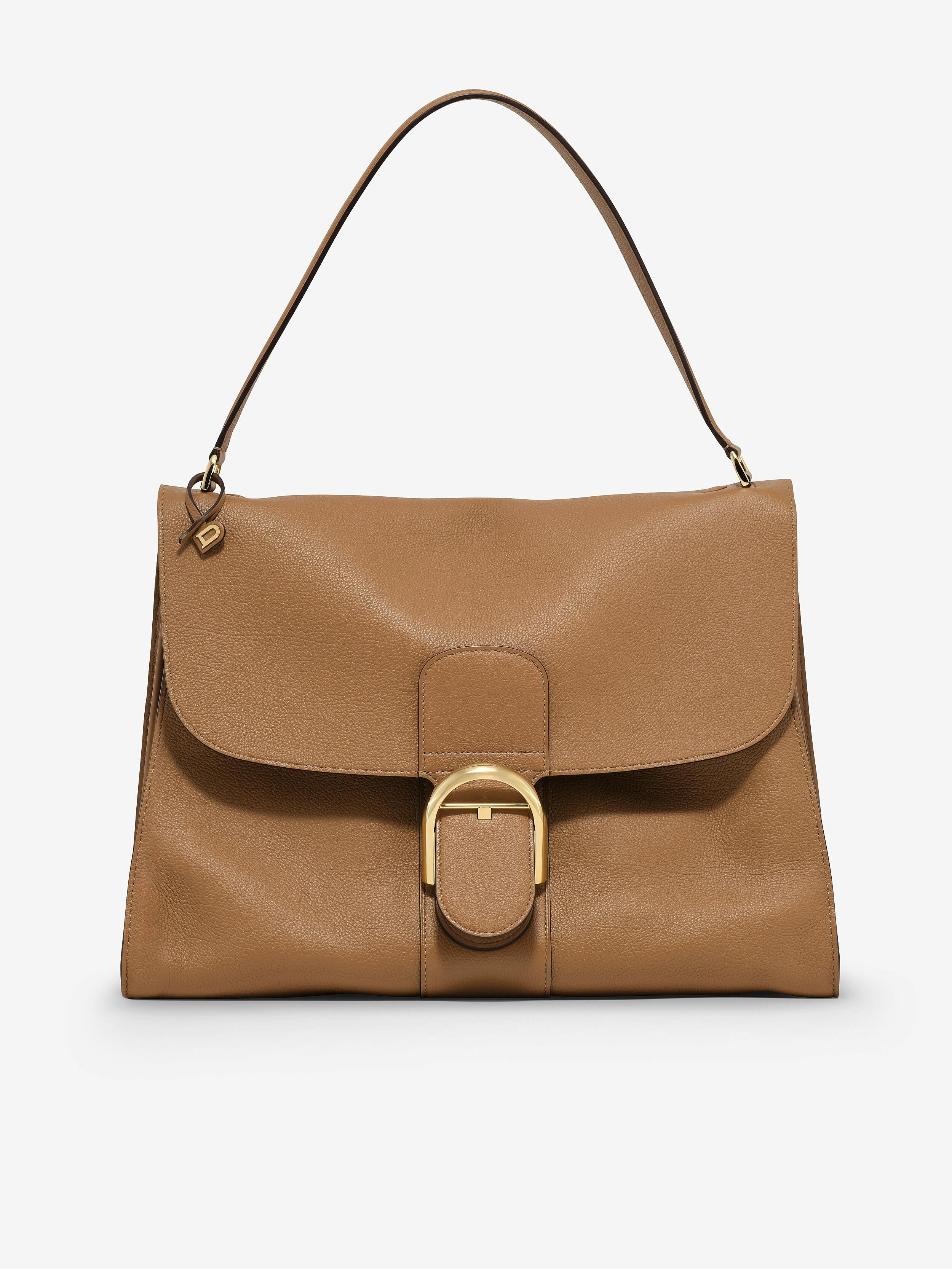 ていぼん 美品 DELVAUX デルヴォーブリヨン デルヴォー DELVAUX ブリヨンミニ ホットピンク カーフ