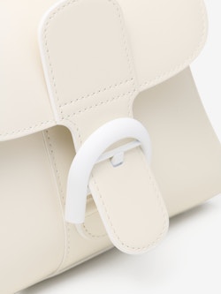 Delvaux white brilliant mini bag