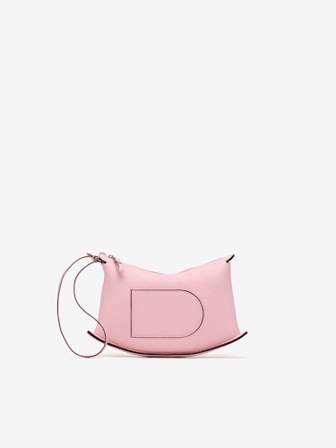 DELVAUX Smooth Calfskin Mini Tempete Satchel Pink 316858