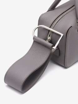 Boxy top handle mini bag - Stone Grey