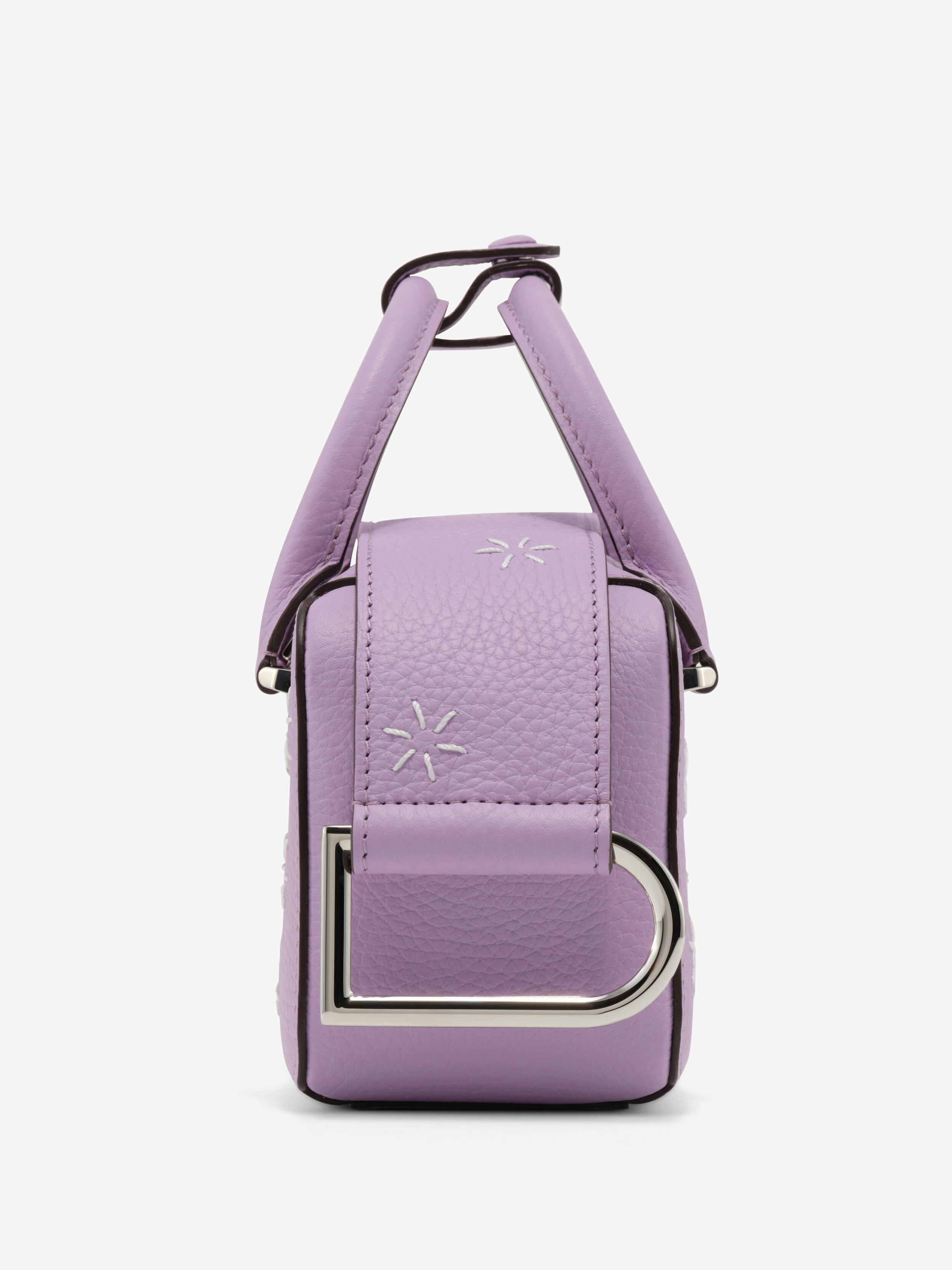【DELVAUX】クールボックス フローラ ナノ レザー バッグ Cool-Box-Nano-Paquerettes-
