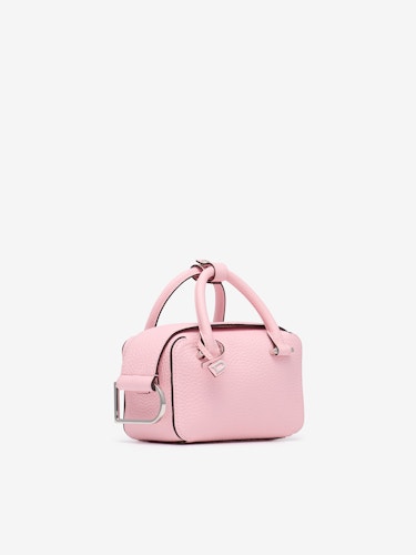 Auth Delvaux Brillant Mini Boxcalf Handbag AA0406BBL047IPA Mauve