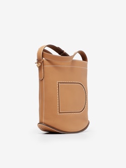 Delvaux Pin Daily in Canvas (Natural - Tan)