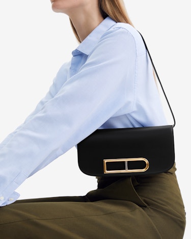 Delvaux - Over the shoulder or crossbody, the Lingot bag