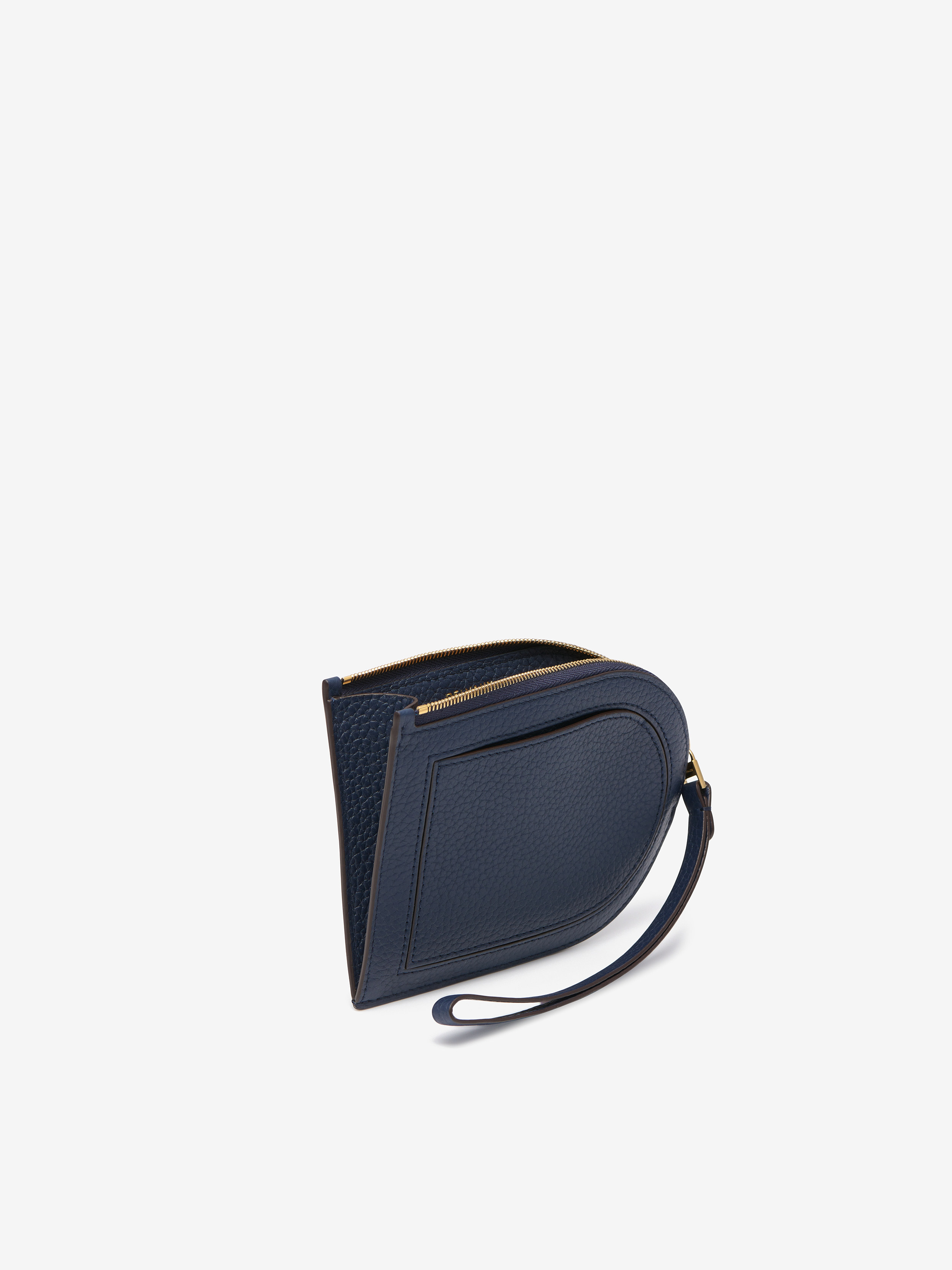 Delvaux Pin Dコンパクトウォレット(ネイビー)