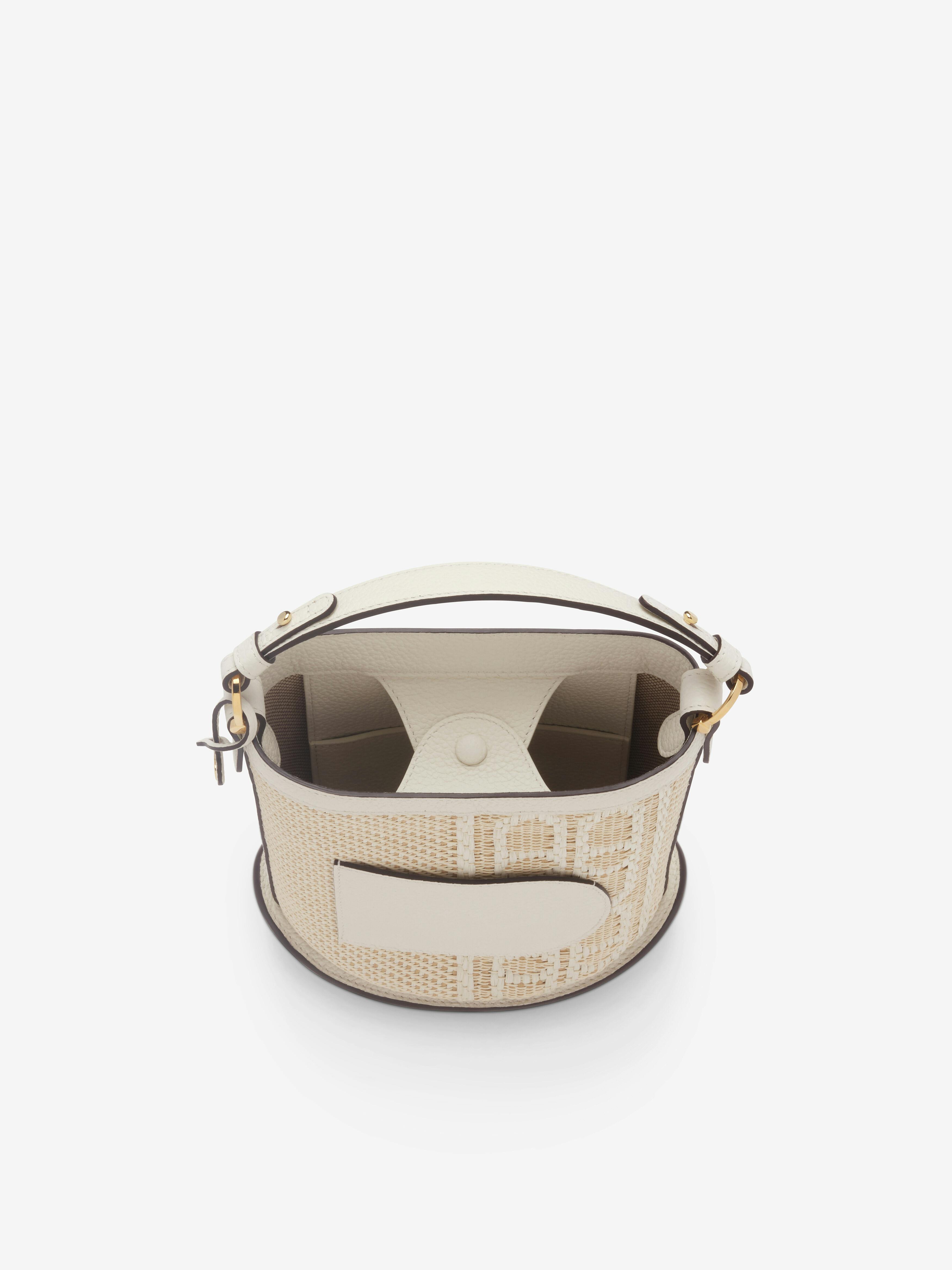 Pin Mini Bucket Illusion Natural - Ivory - Top handles