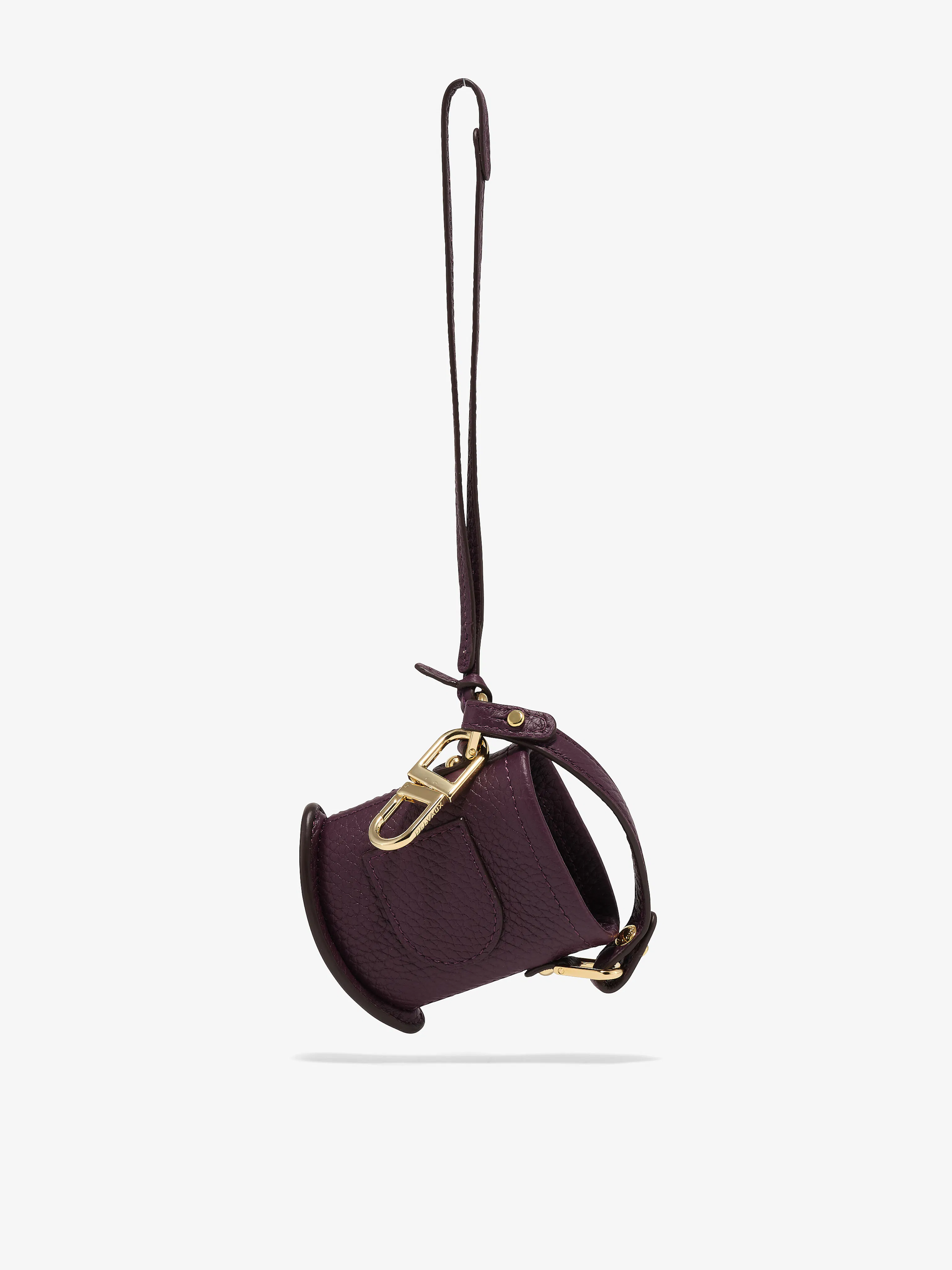 Pin Mini Bucket Charms Taurillon Soft Plum 2