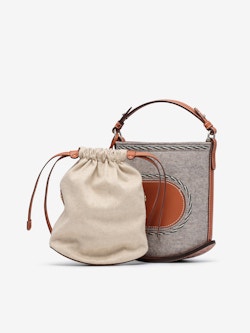 Delvaux Turns The 'D' Upside Down For Its Pin Mini Bucket Bag - BAGAHOLICBOY