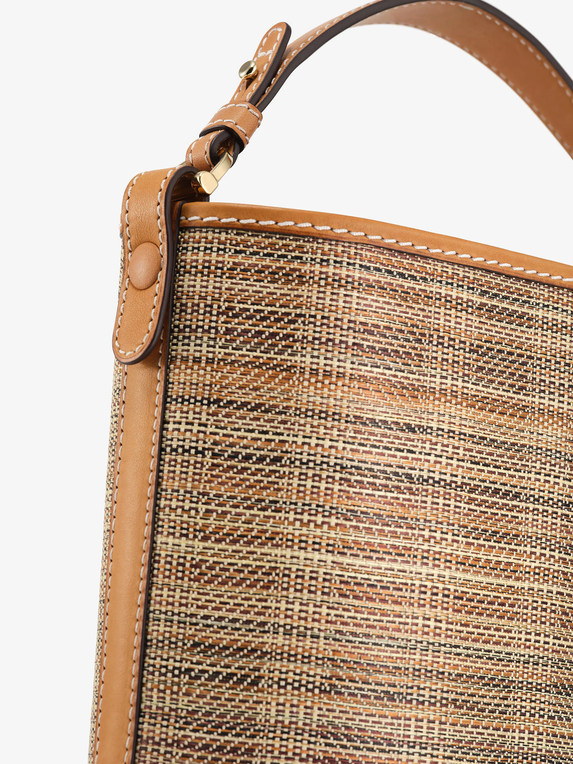 Pin Mini Bucket Strap Cavale Vegetal - Top handles