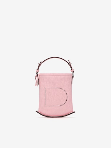 DELVAUX, 'Brillant Mini Rodéo' leather satchel, SAFRAN, Women