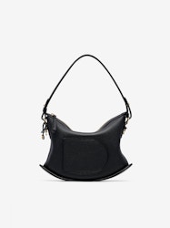 Pre-owned Delvaux Pin Leather Handbag In Black