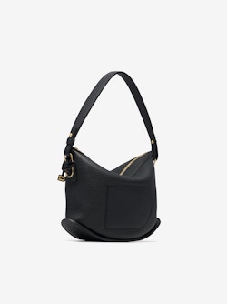 Delvaux Pin Daily Surpique in Taurillon soft leather Black Bag