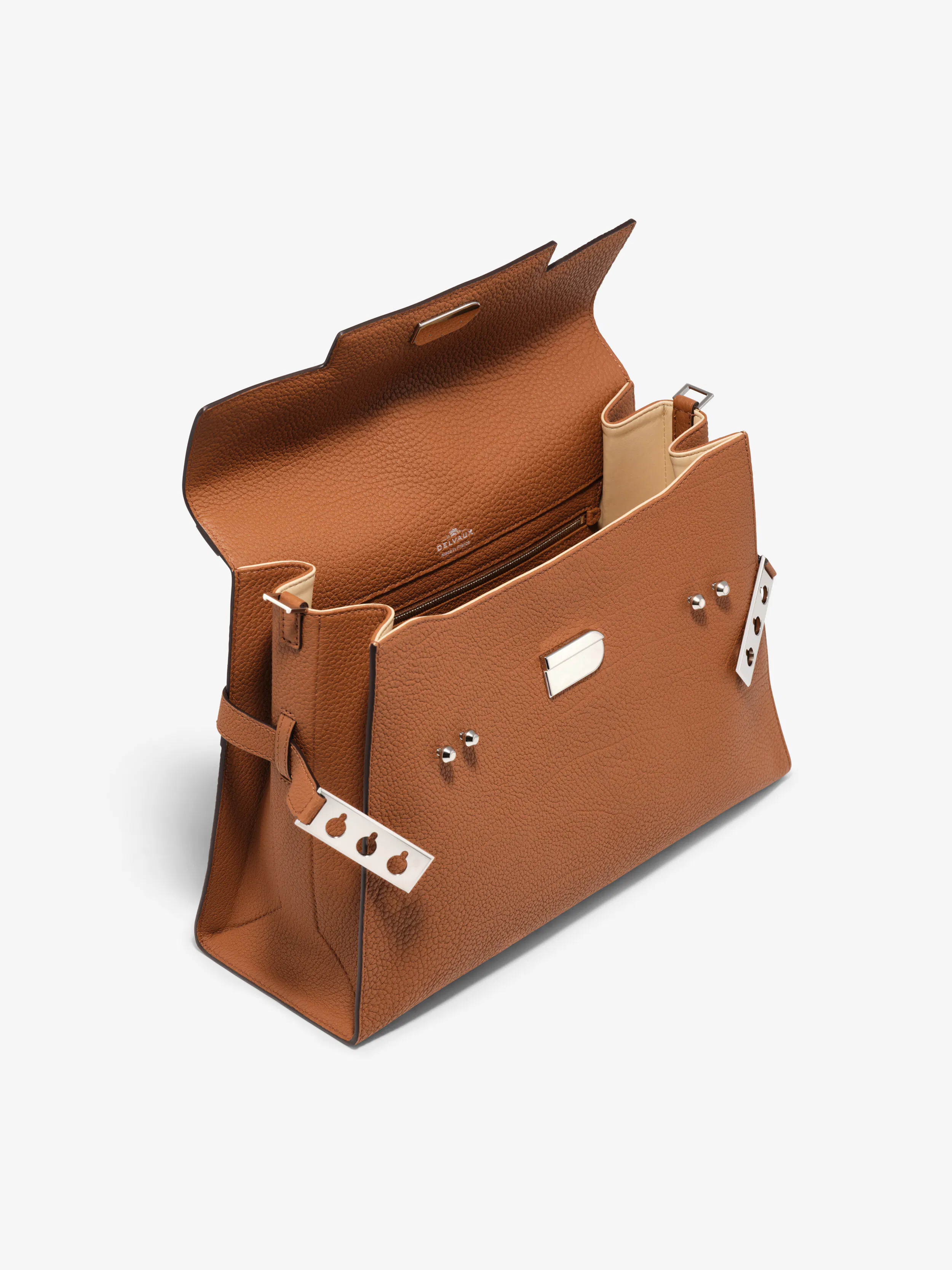 ⭐︎SALE⭐︎【レア品】 デルヴォー　テンポ　ブリヨン　DELVAUX ブリヨン テンポ Cinnamon - トップハンドル