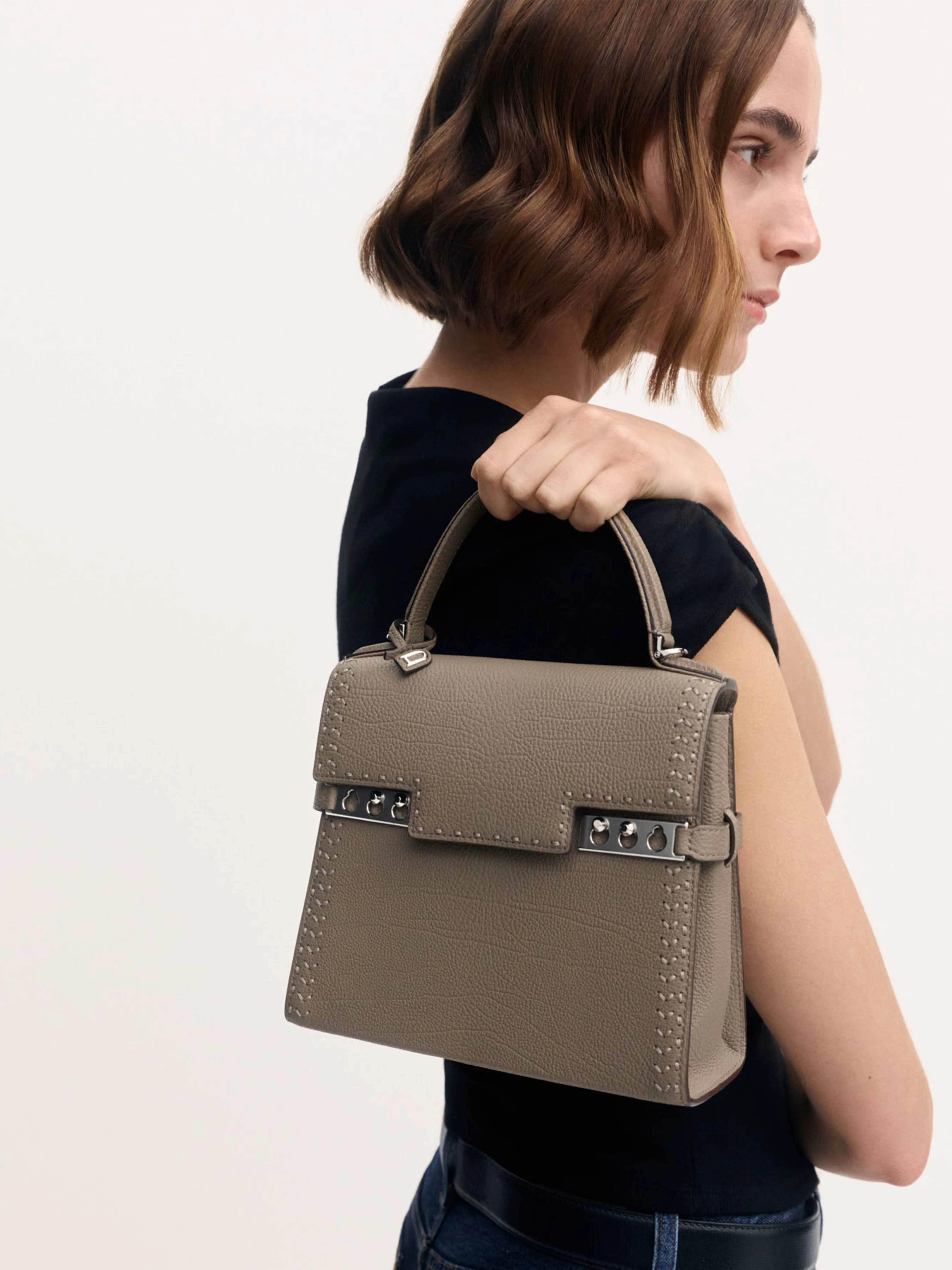 タンペート PM サーピケ シェブロン Taupe - トップハンドル