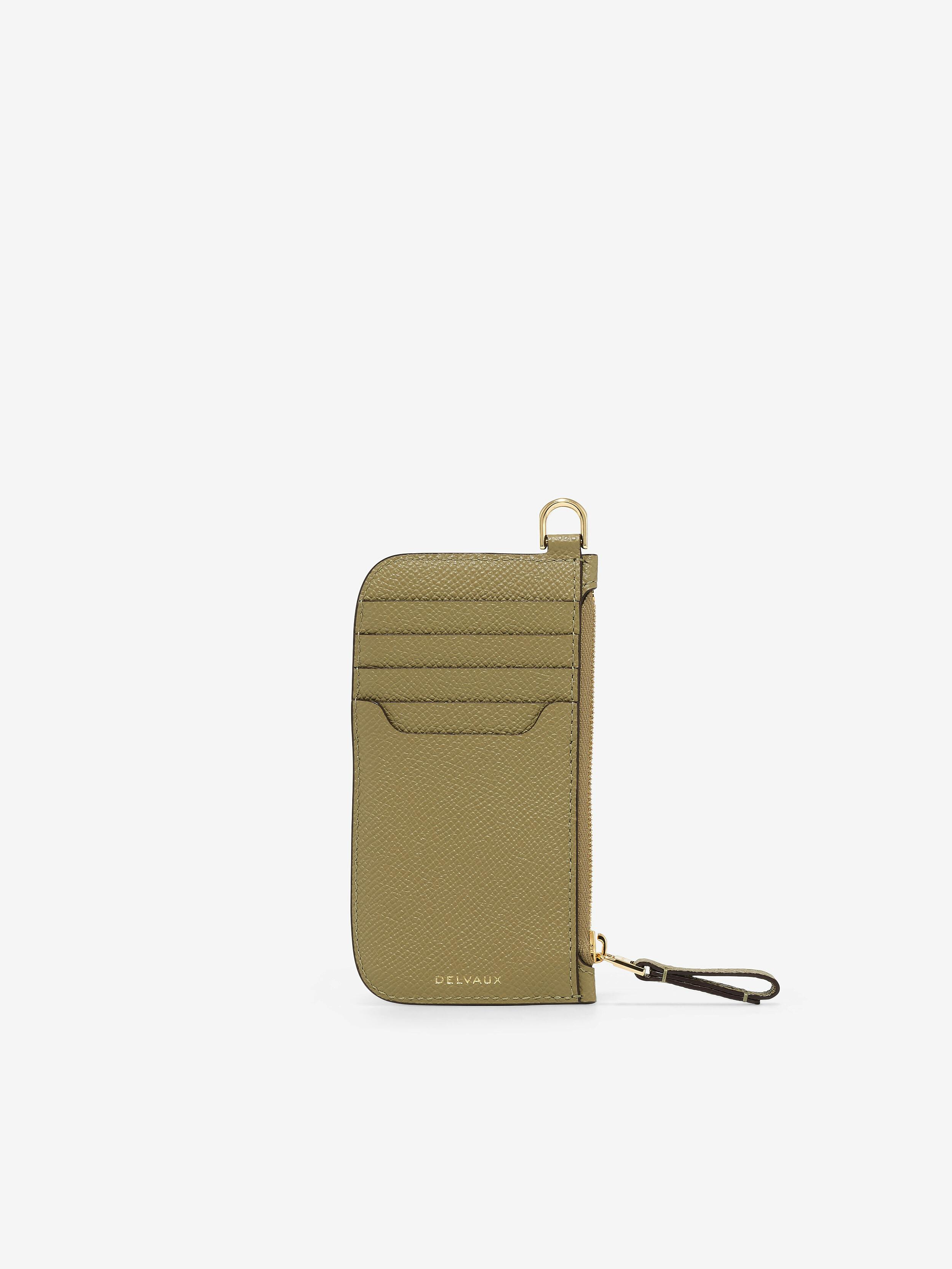 【 DELVAUIX 】VAGABOND CARD HOLDER DELVAUIX 】VAGABOND ZIPPED CARD HOLDER