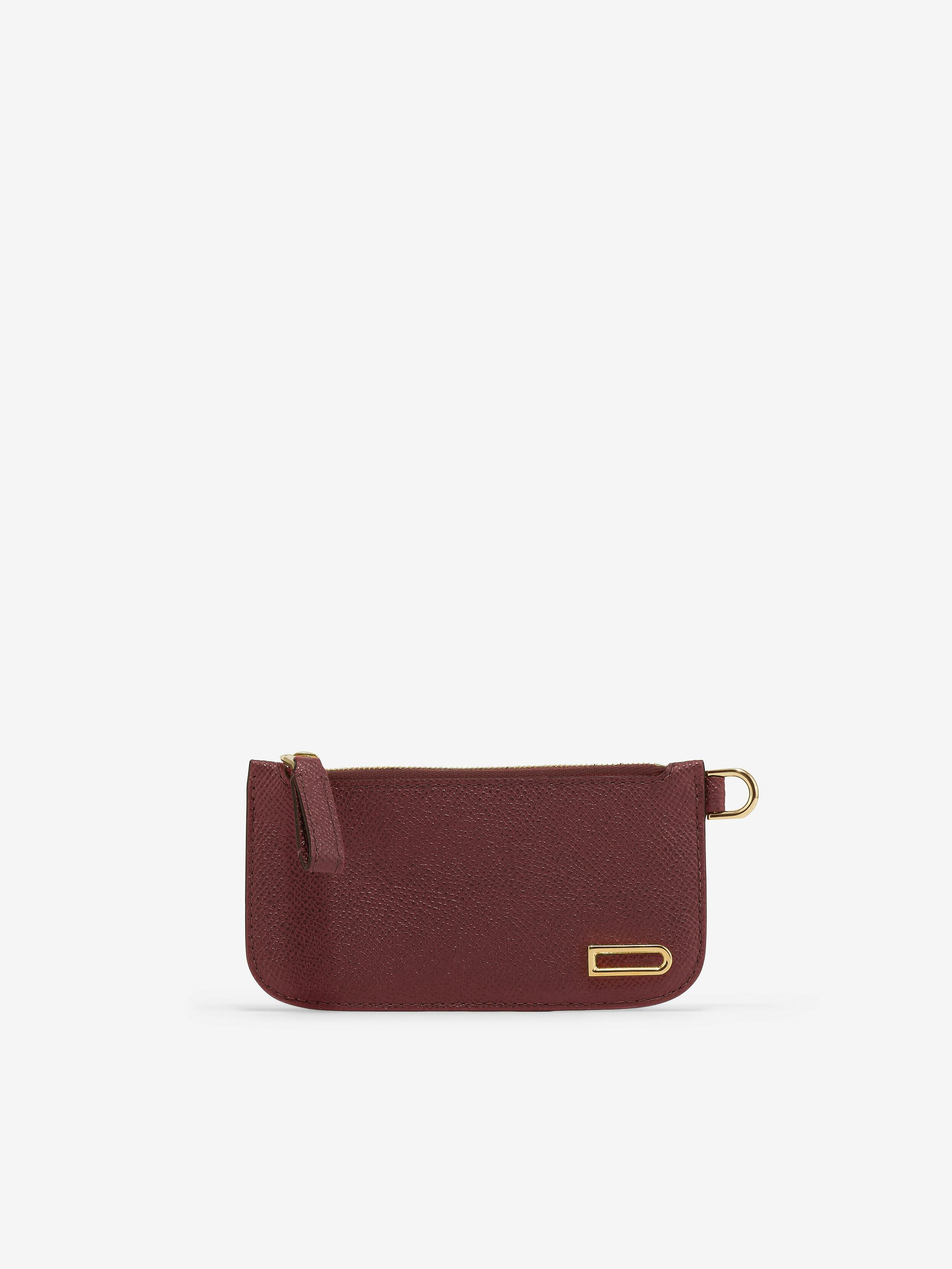 デルヴォー　財布　　カードケース Vagabond-Zipped-Card-Holder-