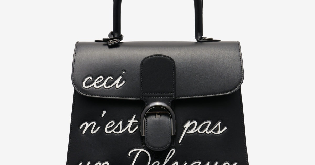 Delvaux Mini L'Humour Brillant Bag Charm-Black Leather Type: Calfskin  Hardware: Silver Tone Condition: 9.9 Comes With: dust bag Size…