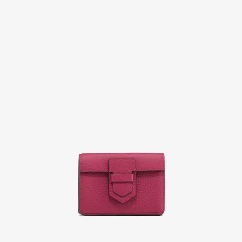 現行品 DELVAUX プレッセ トライフォールド やわらかい ウォレット